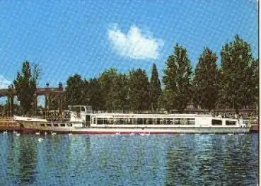 Fahrgastschifffahrt "Weiße Flotte" MS Strandbad Ferch o 8.8.1975
