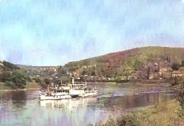 Elbdampfer "Weltfrieden" Weiße Flotte o 1985