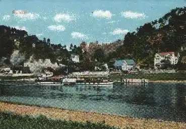 01824 Rathen Elbdampfer "Stadt Wehlen"  *ca. 1920