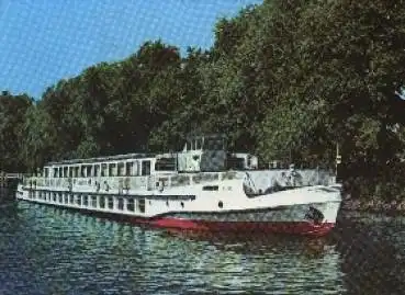 Ausflugsschiff MS Sanssouci Weiße Flotte o 29.3.1978