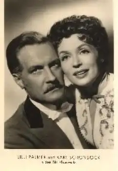 Lilli Palmer und Karl Schönböck Starfoto VEB Volkskunstverlag  G 703
