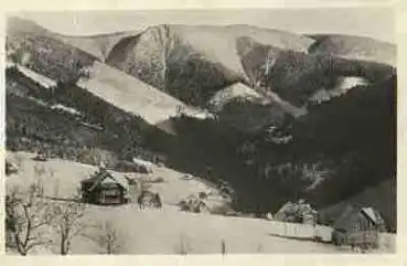 Spindlermühle Riesengebirge o 18.2.1955