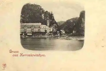 Herrnskretschen Böhmische Schweiz  * ca. 1900