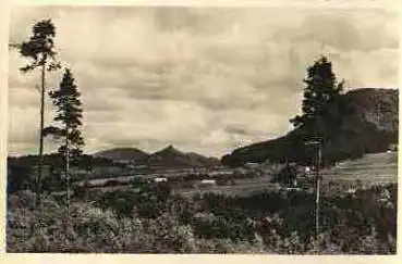 Daubauer Bergland, Blick von Wlkov gegen Altgerstein * 1939