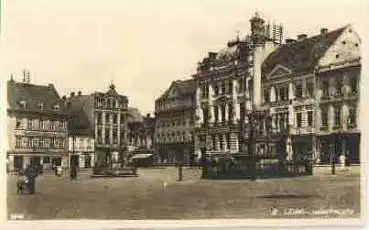 Česká Lípa  Böhmisch Leipa Marktplatz * ca. 1930