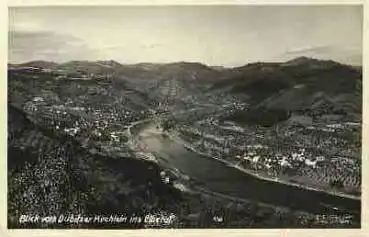 Blick vom Dubitzer Kirchlein ins Elbetal, Kreis Aussig o 01.07.1940