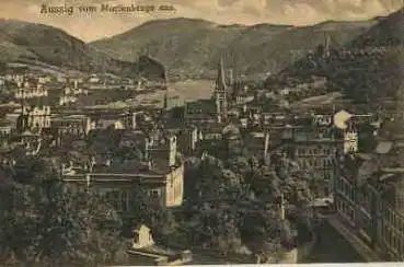 Aussig vom Marienberg Böhmen gebr. 1925