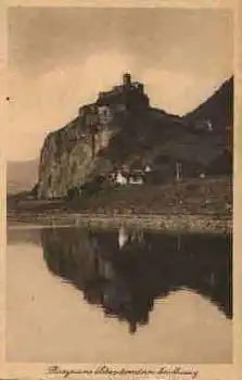 Aussig Burgruine Schreckenstein * ca. 1922