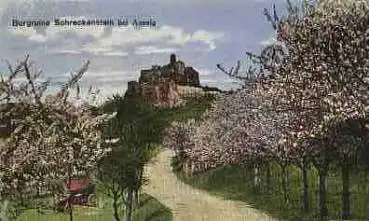 Burgruine Schreckenstein bei Aussig o 22.7.1920