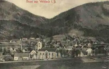 Weisbach Isergebirge  Bílý Potok Böhmen Kreis Friedland * ca. 1915