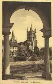 Lausanne, La Cathedrale *ca. 1925