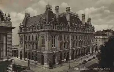 Lausanne, Hotel des Postes, o 30.7.1934