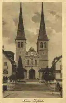 Luzern Hofkirche *ca. 1920
