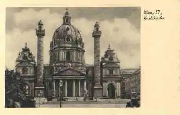 Wien IV Karlskirche *ca. 1930