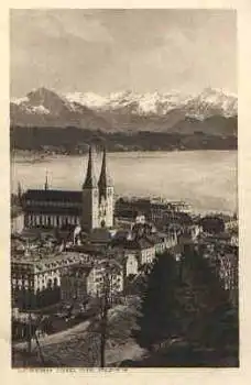 Luzern u. die Alpen * ca. 1930