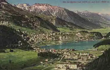 St. Moritz Bad und Dorf o 10.7.1928