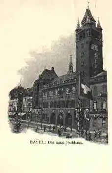 Basel Rathaus * ca. 1900