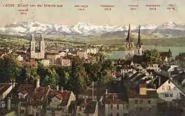 Zürich von der Urania o 12.9.1910
