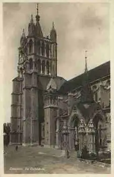 Lausanne La Cathedrale gebr. ca. 1940