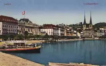 Luzern Schweizerhofquai * ca. 1920