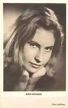 Niehaus Ruth Schauspielerin Original-Autogramm