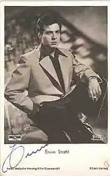 Strahl Erwin Original-Autogramm