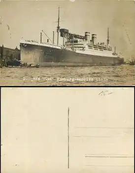 Hamburg Amerika Linie Dampfschiff "New York" *ca. 1930