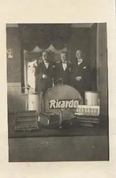 Ricardo-Band, Echtfoto, gebr. 1930