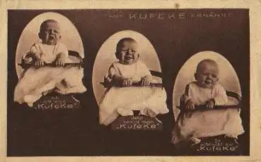 Baby  Rückseitig Kufeke-Werbung  *ca. 1930