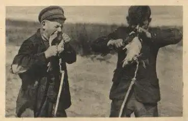 Jagd Die Krähenbeißer Echtfoto *1929