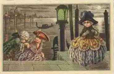 Venedig Künstlerkarte A. Bertiglia 2455  * ca. 1920