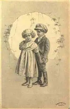 Carmol Halsschmerzmittel Werbung Kinder gebr. 1915