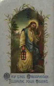 Weihnachten Jesus mit Laterne * ca. 1915