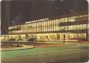 Berlin Schönefeld Flughafen o 13.8.1980