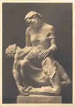 HDK415 Josef Thorak Pieta Photo-Hoffmann um 1940 München Haus der Deutschen Kunst (HDK) 
