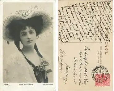 Braithwaite Lilian englische Schauspielerin 10623 o 27.5.1907