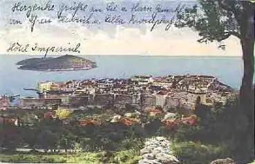 Dubrovnik Lokrumom o 22.3.1925