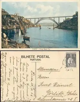 Porto Ponte Maria PIa Brücke o 25.1.26