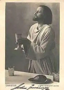 Preisinger Anton  Passionsspiele 1950 Oberammergau Autogramm