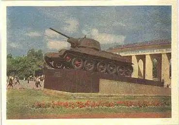 Wolgograd Panzer-Denkmal * ca.1967