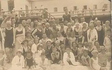 Bademode Strandfoto *ca.1920