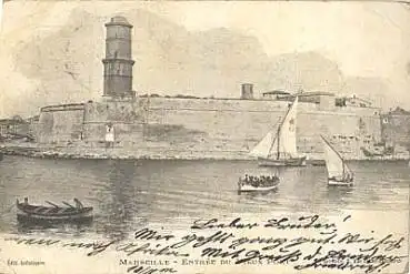 Marseille Leuchtturm o 23.11.1903