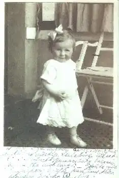 Mädchen Kleinkind o 1918
