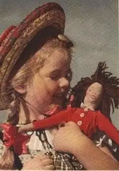 Mädchen mit Puppe o 26.11.1943