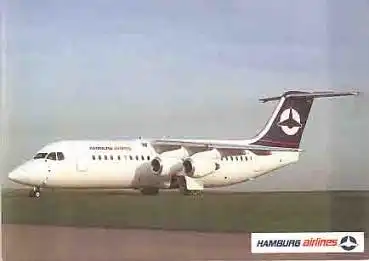 BAe 146-300 Hamburg airlines Düsenflugzeug