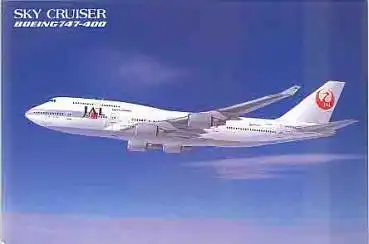 Boeing 747-400 Japan Airlines Düsenflugzeug