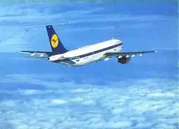 Airbus A300 Lufthansa Flugzeug  o 11.2.1980