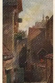 Karl Spitzweg "Ein Hypochonder" Künstlerkarte * ca. 1920