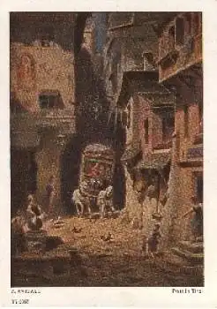 Karl Spitzweg "Post in Tirol" Künstlerkarte A 3053  *ca. 1940