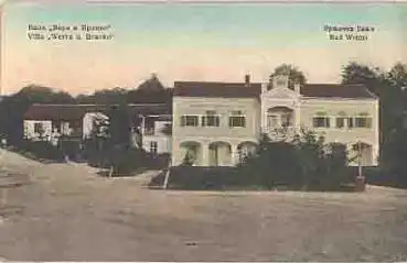 Bad Wrntzi Villa Werra und Branko, gebr. ca.1915